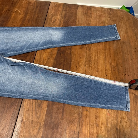 7 for all mankind floral embroidered skinny jeans size 26 - Picture 4 of 16